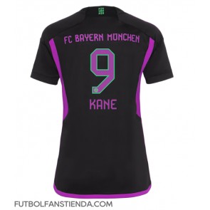 Bayern Munich Harry Kane #9 Segunda Equipación Mujer 2023-24 Manga Corta